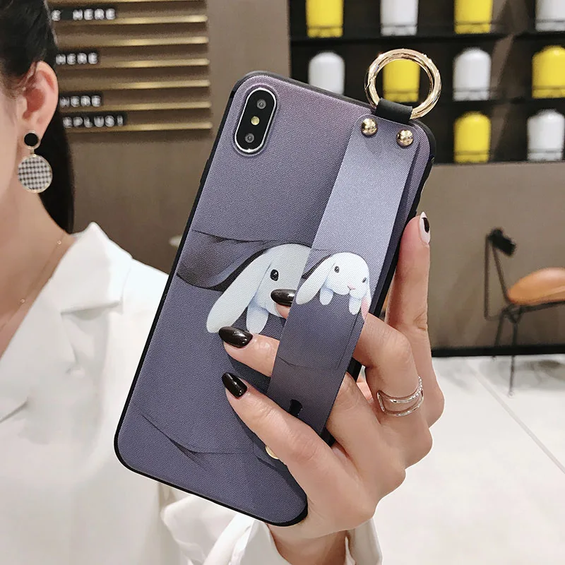 2 Чехол для телефона для samsung Galaxy Note 10 10+ 8 9 S9 S8 S10 плюс A30 40 50 A70 ремешок чехол Крышка-держатель с Fingerprin - Цвет: 2