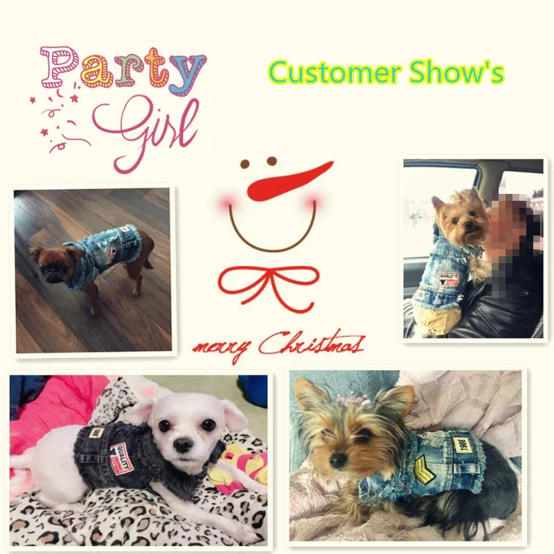 Джинсовый жилет для собак щенков кошек животных джинсовая одежда Ковбойское