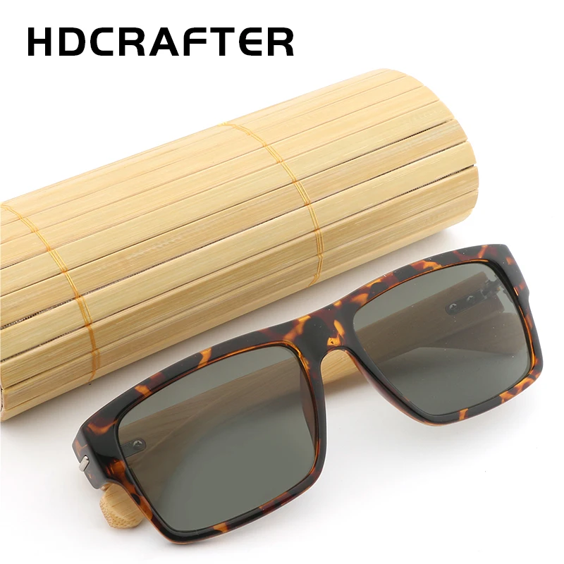 HDCRAFTER Новый 2018 Bamboo очки Для мужчин деревянные Брендовая Дизайнерская обувь