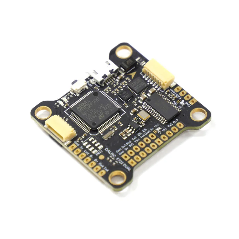 DALRC F722 DUAL STM32F722RGT6 F7 Контроллер полета MPU6000 и ICM20602 Встроенный OSD для RC FPV гоночного