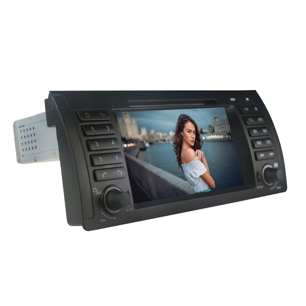 Автомагнитола на Android 8 1 со встроенным DSP 7 &quot Din 2 ГБ/32 ГБ Wi Fi HD GPS для BMW 5 серии E39 E53