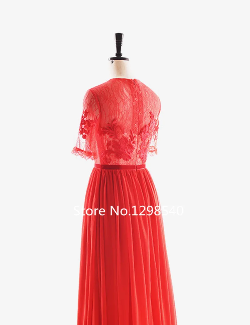 Sexy Кружева Вечернее Платье С Длинным 2017 Реальные Фото Аппликация Couture Вечерние