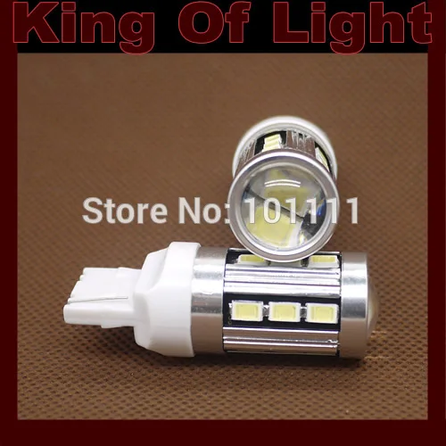2 шт./лот W21W 7440 18 SMD 5630 Светодиодная лампа белая Автомобильные стоп сигналы заднее
