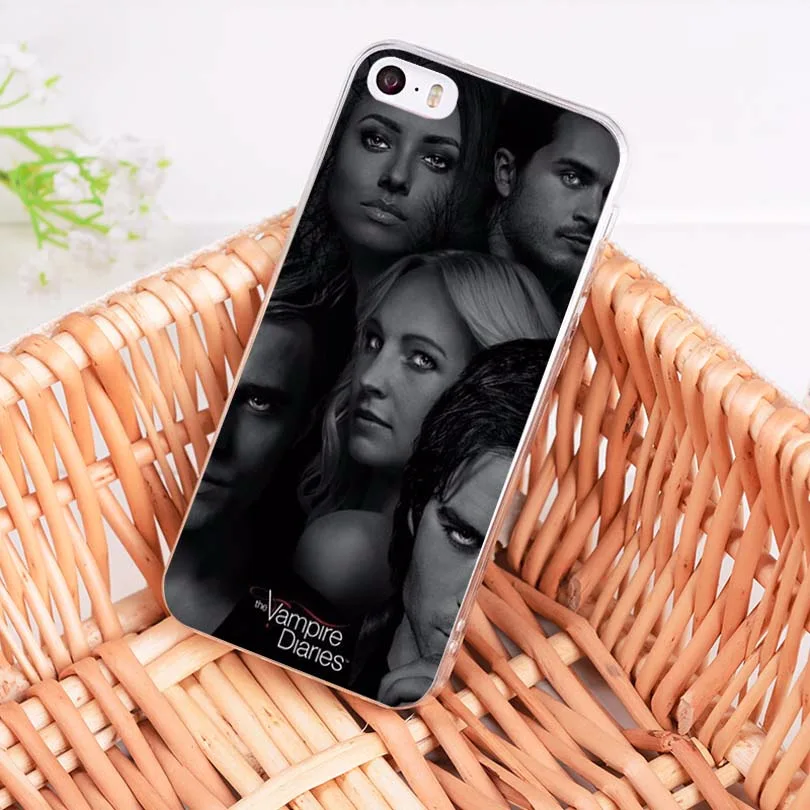 Прозрачный мягкий чехол для телефона MaiYaCa The-Vampire-Diaries из ТПУ iPhone 8 7 6 6S Plus X 5 5S SE 11pro max