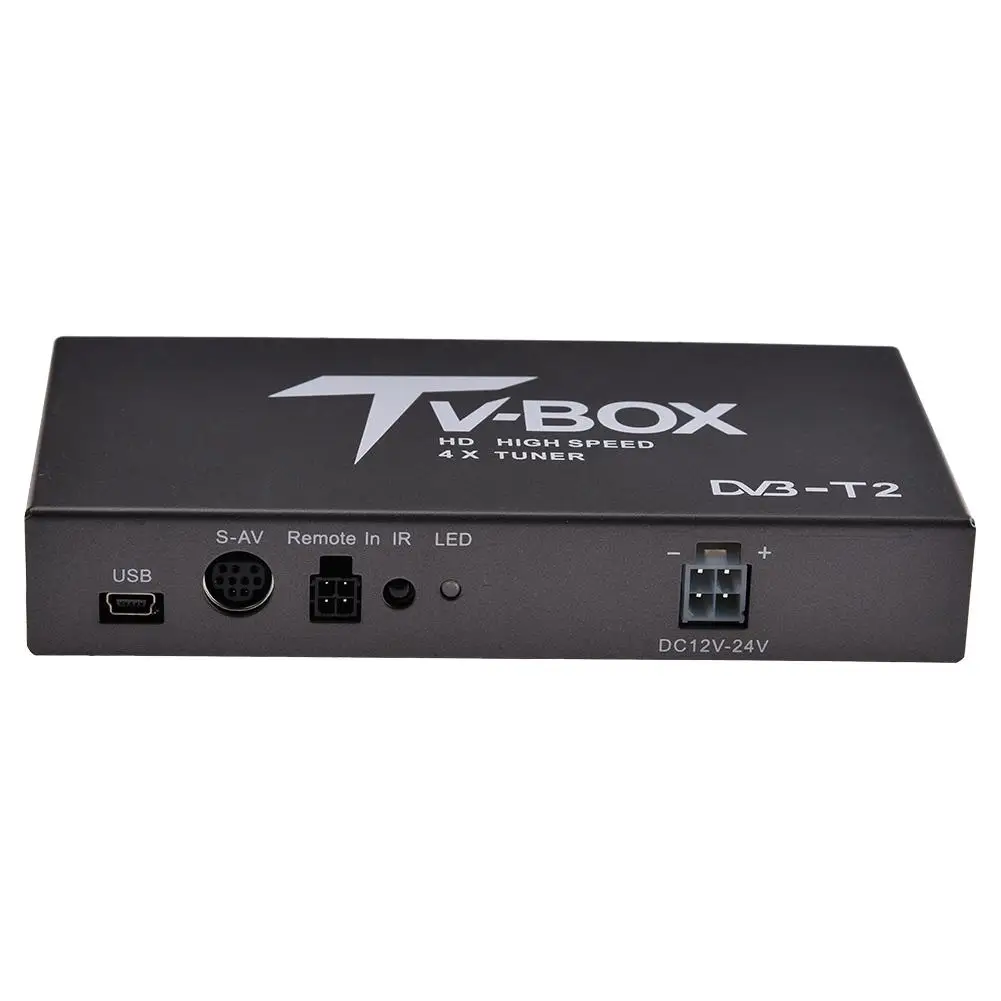 DVB T2 цифровой ТВ конвертер коробка быстрое декодирование Мобильный автомобиль