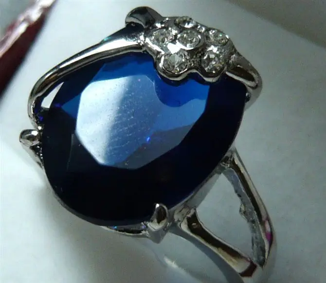 5 цветов! Изящное розовое/красное/фиолетовое/желтое/синее циркониевое кольцо с