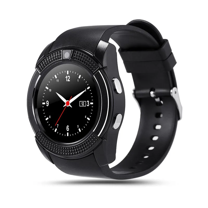 Sograce V9 Bluetooth Smart часы 1 22 &quotдюймов Smartwatch Поддержка Sim Камера Смарт-часы для