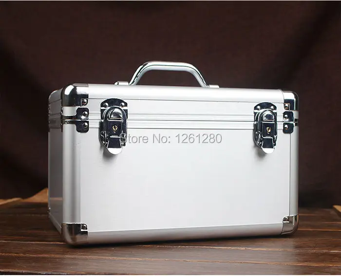 Коробка для хранения ювелирных изделий из алюминиевого сплава|box seed|box of ear plugsbox cd