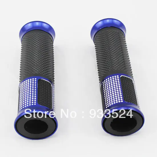 1 пара синий 7/8 &quot22 мм ручные ручки руль для Suzuki SV650 1000 Bandit 600 1200 Hayabusa 1300 Honda CB Yamaha R1 R6
