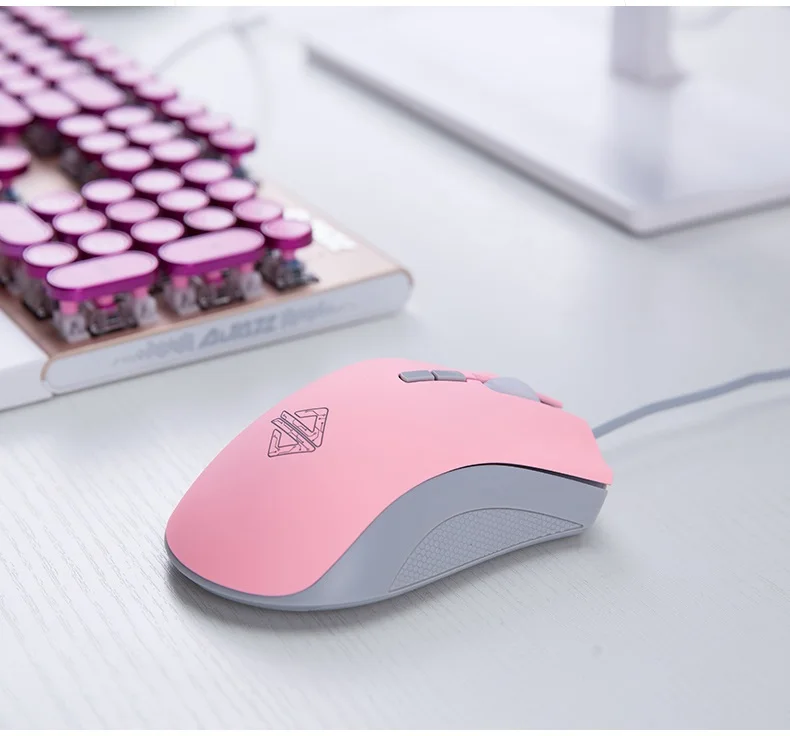 Ajazz AK40S PBT Edition эргономичная USB Проводная Механическая игровая клавиатура RGB/смешанный свет отсоединяемая Магнитная опора для рук синяя ось