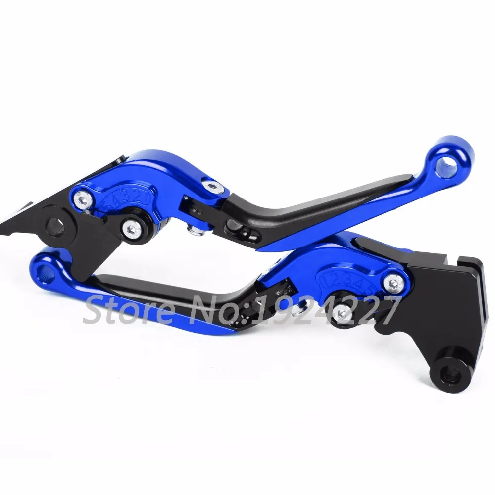 Складной выдвижной Комплект тормозных рычагов сцепления с ЧПУ для Yamaha FZS1000 FZS 1000