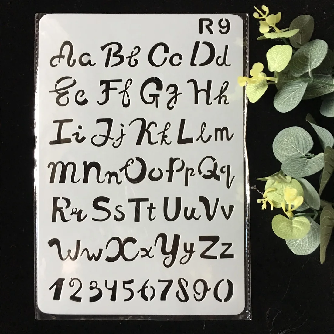 

1Pcs Alphabet Letters DIY Craft Layering Stencils Painting Scrapbooking Stamping Embossing Decor Paper Card Template F5171-r9
