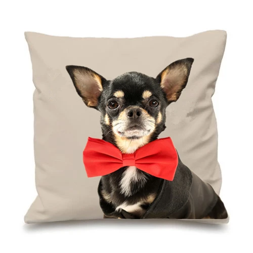 Декоративная подушка для чихуахуа чехол диванной подушки уличный декор подарок