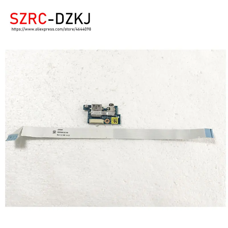 Оригинальная аудиоплата USB ZIWB2 B40-45 NBX0001KY00 для Lenovo B40 B40-70 305 B50-30 B50-45 B50-70 B50-75 LS-B096P |