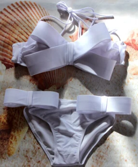 Женский черный сексуальный купальник 2019 Одноцветный Бразильский бикини с