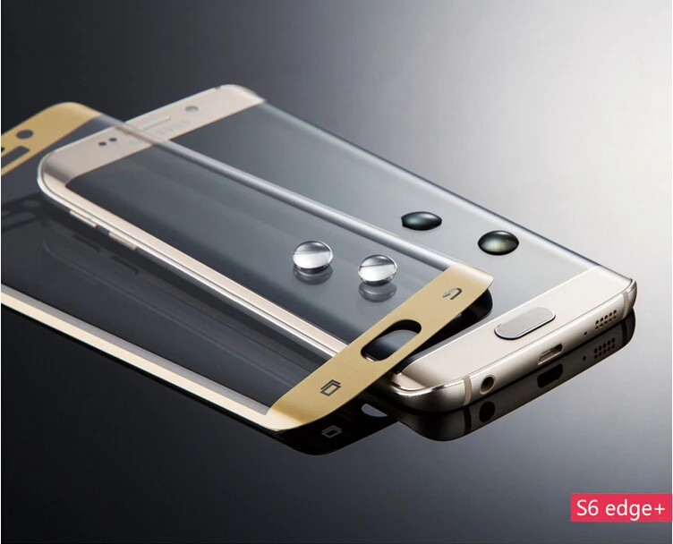 3D полное покрытие закаленное стекло на Samsung Galaxy S7 edge Защитная пленка для экрана S6