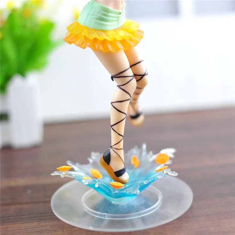 Аниме игры Figuras 22 см Love Live ПВХ Фигурки Коллекционная модель игрушки Летняя улыбка