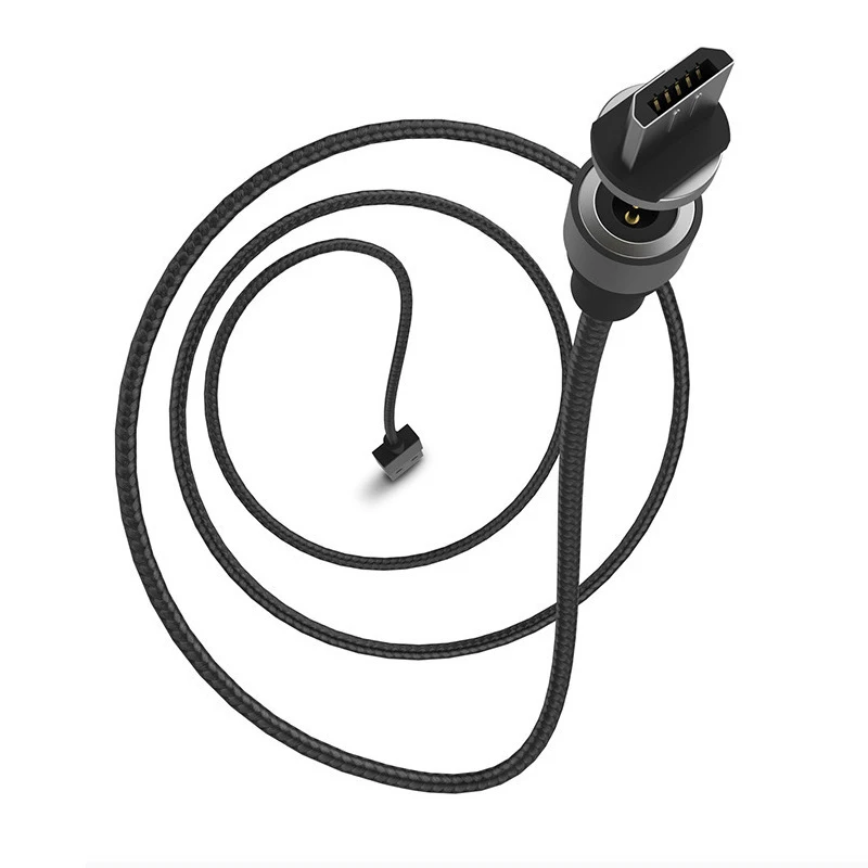 Магнитный кабель Плетеный Micro usb type C светодиодный магнитное зарядное устройство