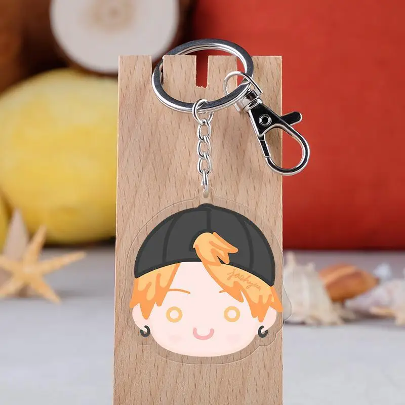 Брелок Kpop NCT 127 акриловый брелок с мультяшным рисунком для автомобиля лучшего