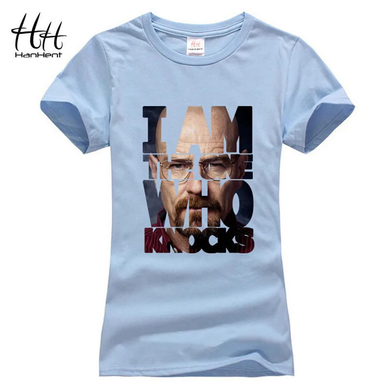Hanhent Breaking Bad Heisenberg Модные женские футболки Топы брендовые хлопковые с коротким