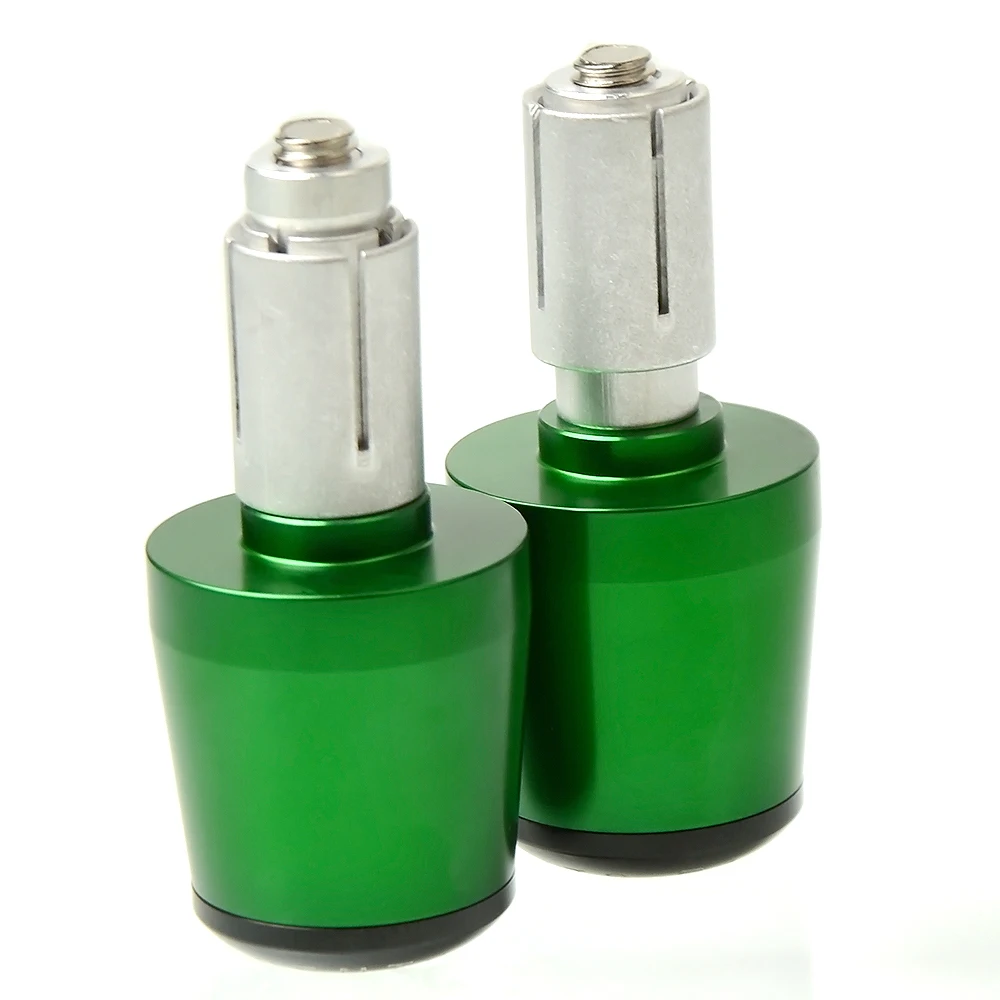 Мотоциклетные ручки с ЧПУ колпачок слайдер заглушка алюминиевая планка для KAWASAKI