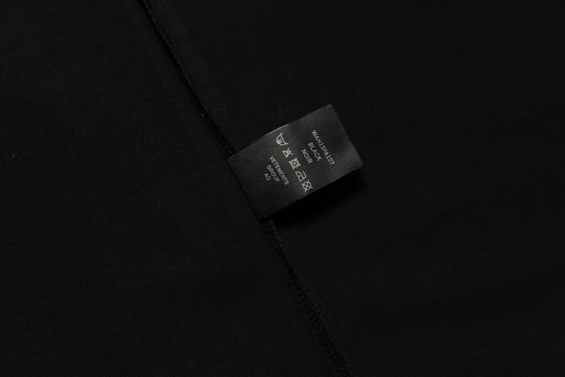 19SS Vete для мужчин ts Высокое качество футболки для мужчин и женщин 1:1 Vete для мужчин ts Топ оверсайз черный белый Vete для мужчин ts большая стиральная этикетка футболка