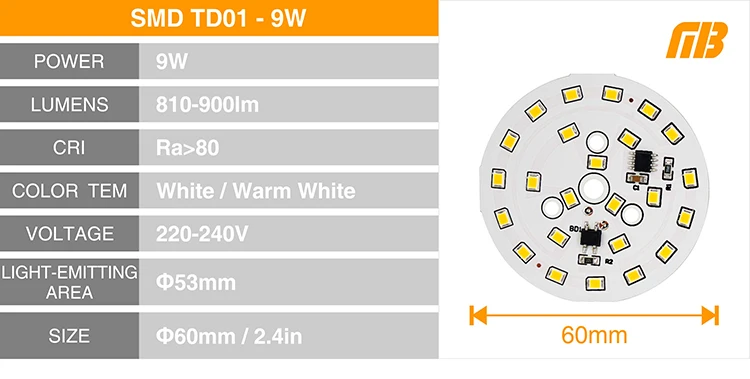 Светодиодный чип SMD2835 18 Вт, 15 Вт, 12 Вт, 9 Вт, 7 Вт, 5 Вт, 3 Вт, переменный ток, 220 В, умный IC светодиодный светильник, сделай сам, светодиодный светильник, уличный прожекторная софитная лампа светильник