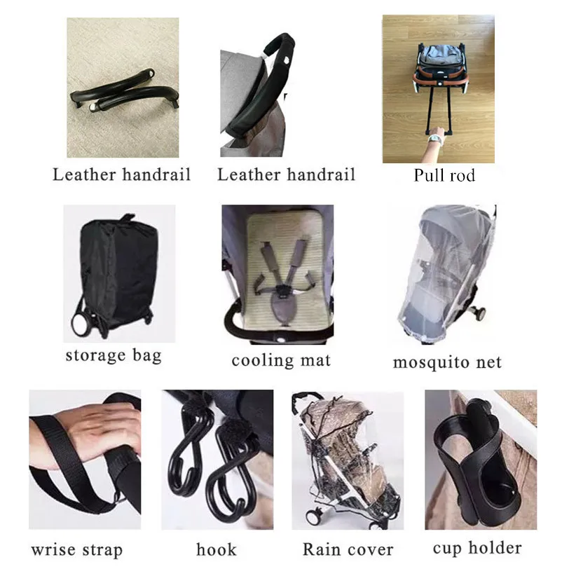 Детская коляска PLUS 4 портативная легкая дорожная сумка для коляски с молнией 10