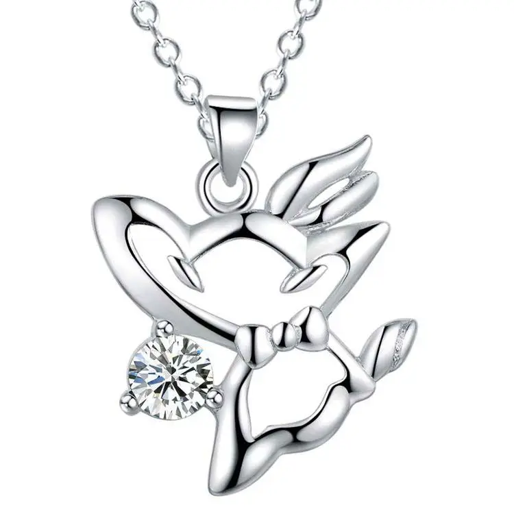 Свадебный подарок красивые ювелирные изделия из серебра 925 пробы цепочки