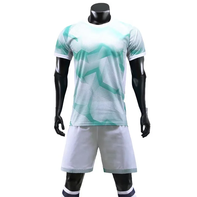 white sets 18/19 мужская Трикотажная Футбольная форма шорты Футбольная форма на заказ тренировочный костюм дышащая футбольная рубашка спортивный костюм - Цвет: white sets