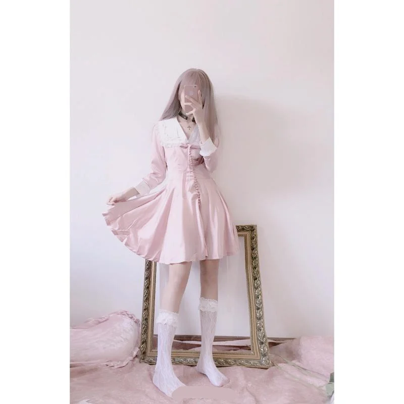 Harajuku милые винтажные женские белые свадебные носки принцессы летние милые кружевные Дышащие носки Лолиты для девочек