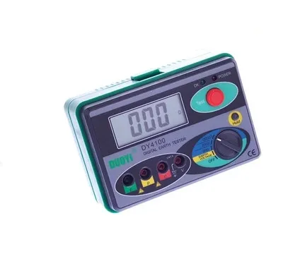Диапазон измерения 0 2000ohm реальный цифровой тестер земли dy4100 Измеритель