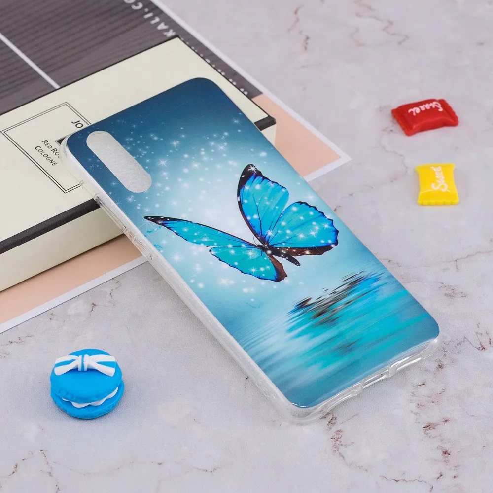 Ночник светящийся чехол для coque Huawei P20 Pro силиконовый Pro/P20 Lite P20Lite |
