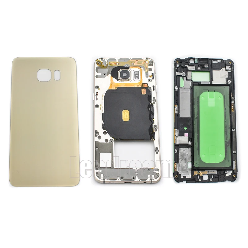 

20Sets /lot Free DHL For SAMSUNG Galaxy S6 Edge Plus G928 Middle Frame Full Housing (Battery cover +Middle Frame +Front Frame)