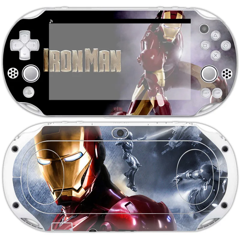 Виниловая наклейка для Sony PlayStation PSvita 2000 Железный человек Тони Старк Мстители