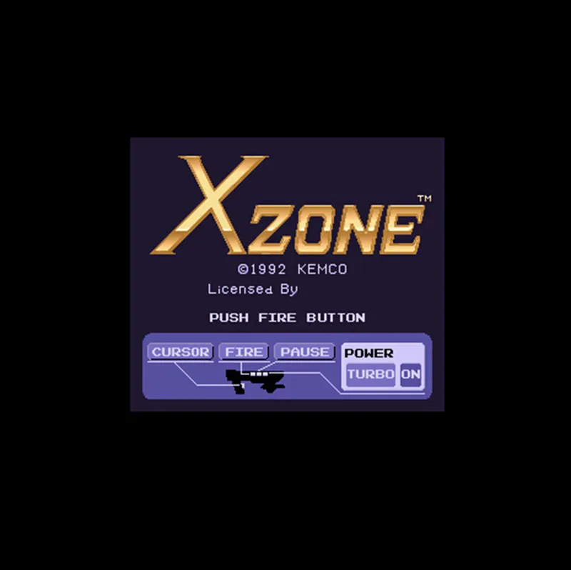 

X Zone NTSC Version 16 Bit 46 Pin Big Gray Game Card For USA Game Players