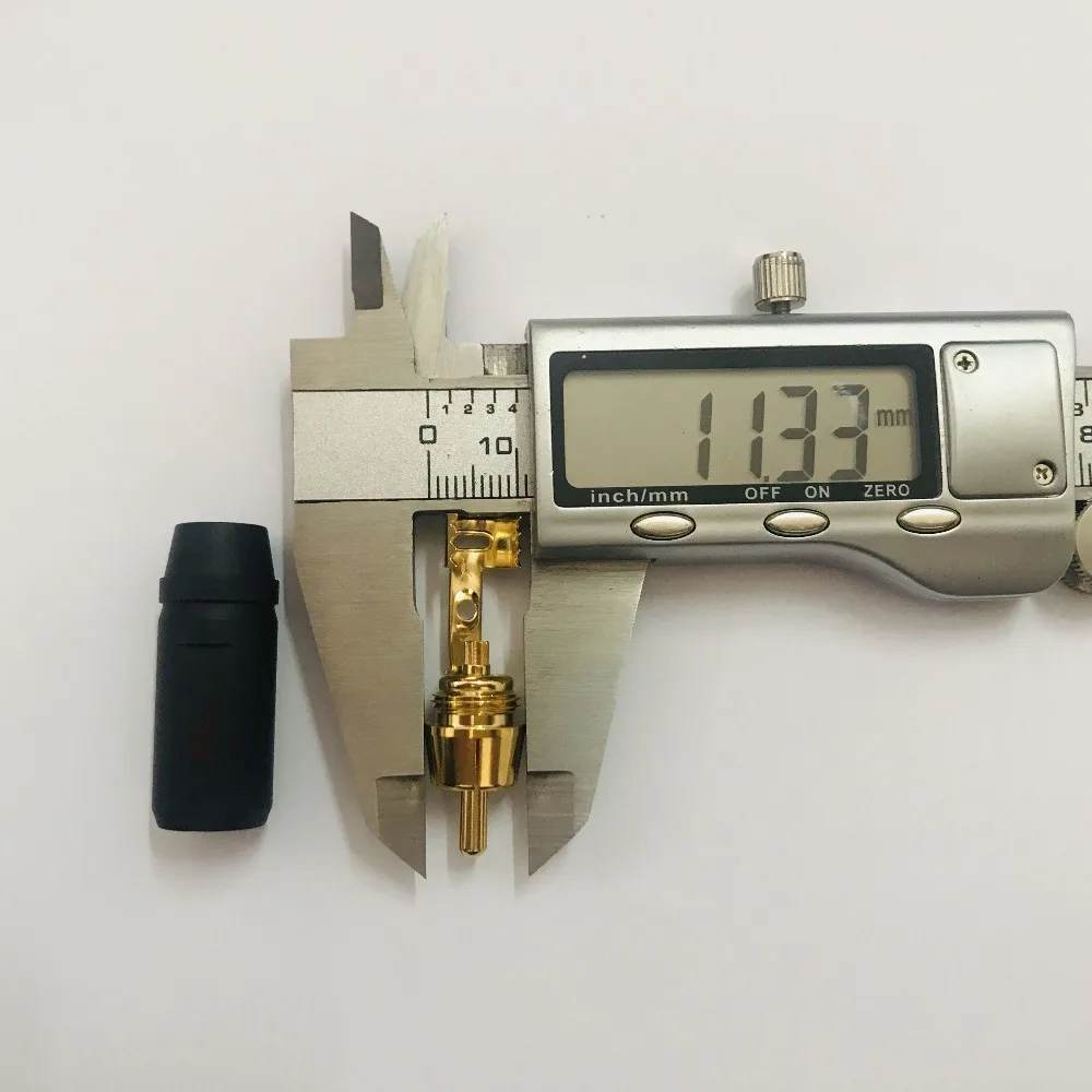 HiFi MPS предохранитель-8 аудио Медь 24 К позолоченный RCA штекер Лотос для 8 мм/10 мм кабель для CD DVD усилитель ЦАП 1 пара разъемов
