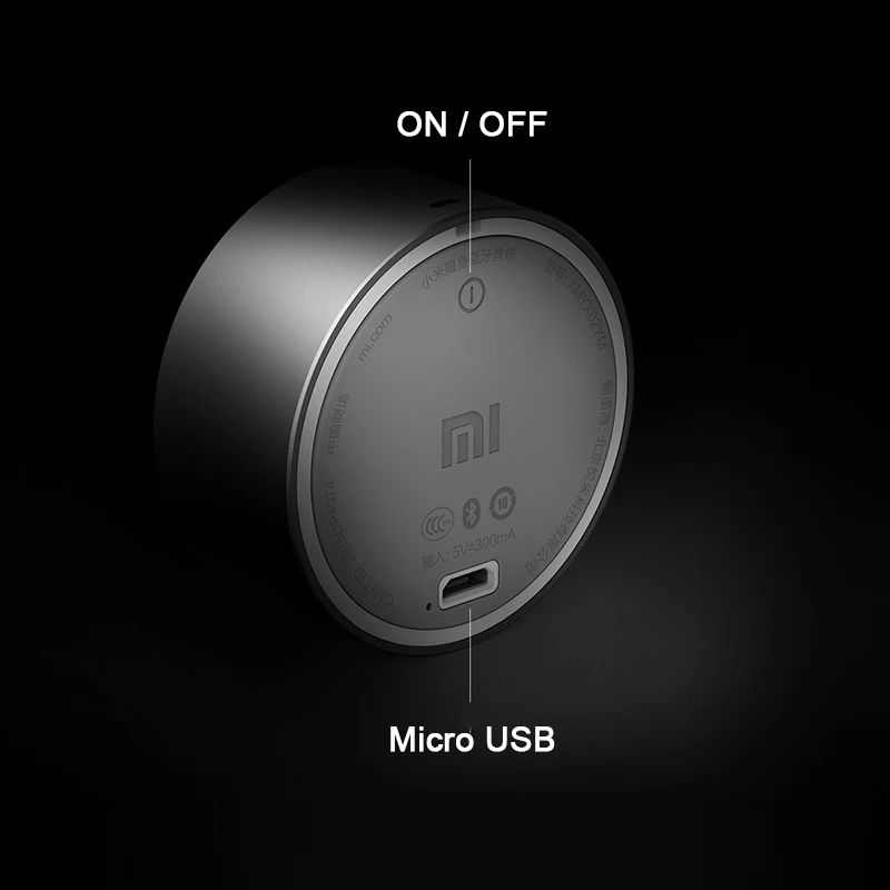 Оригинальный Xiaomi mi Bluetooth Динамик Портативный ni Беспроводной 4 0 стерео по громкой