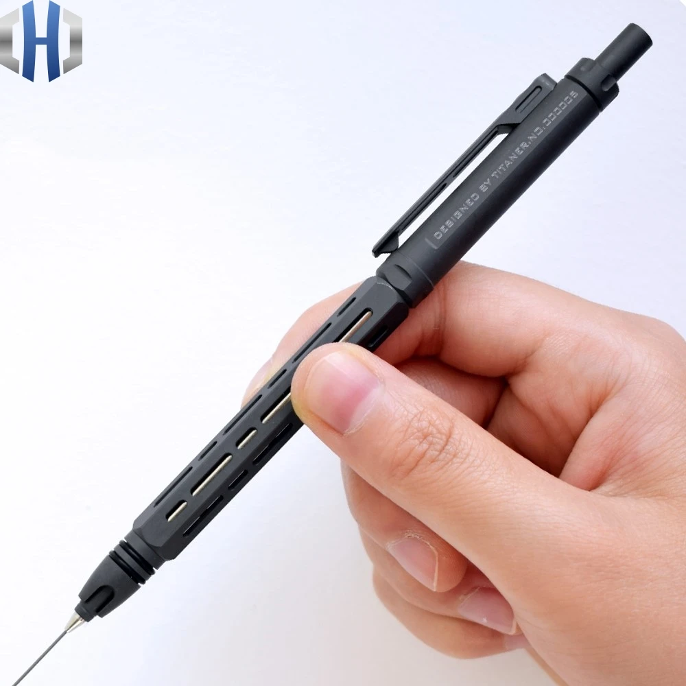 Автоматический карандаш из титанового сплава для студентов непрерывный свинец 0