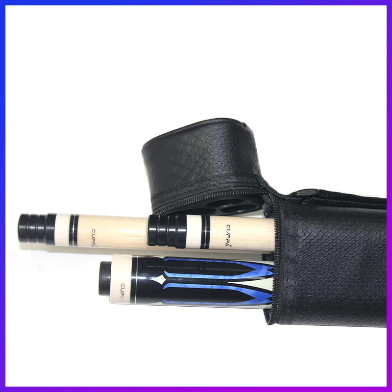 Чехол WOLFIGHTER для бильярдного кия черный с 3 отверстиями 1 ячейка 2 вала аксессуары