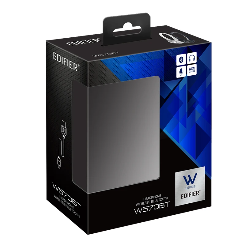 EDIFIER W570BT стерео Bluetooth гарнитура Беспроводной музыка компьютер подавление шума Hi Fi