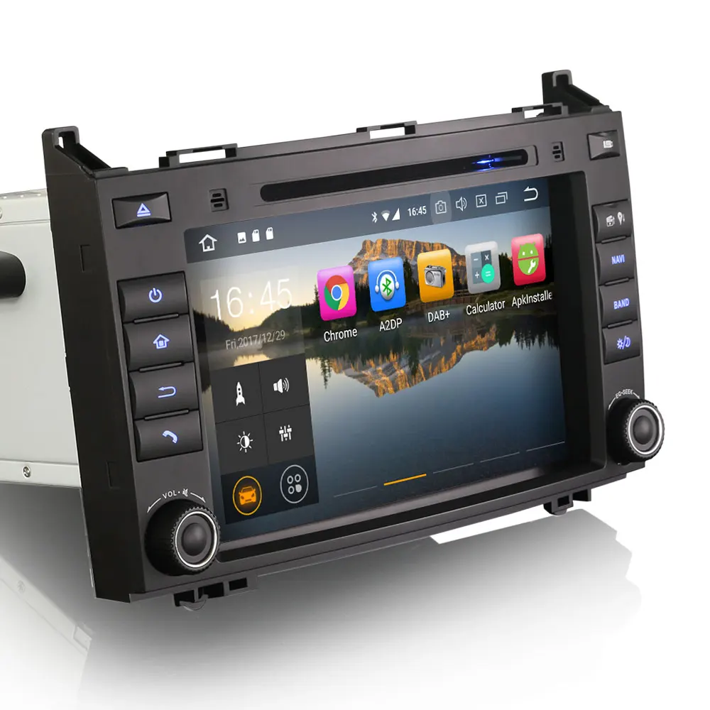 Erisin ES7821B 7 &quotAndroid 8 0 Octa core 4G RAM автомобильный DVD GPS радио DVR DAB + для Benz Sprinter Viano Vito W169