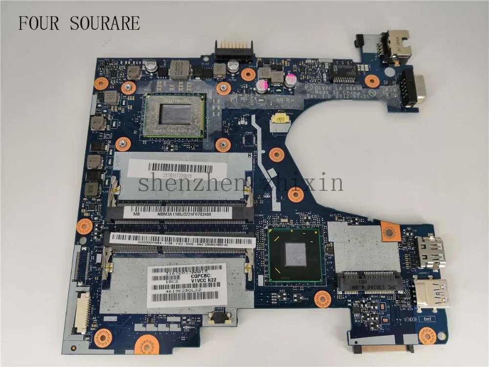 Четыре источника для Acer aspire V5 131 171 материнская плата ноутбука I3 2377M CPU