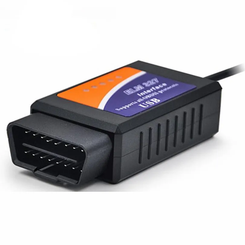 ELM327 USB V1.5 автомобильный диагностический кабель интерфейс поддерживает все