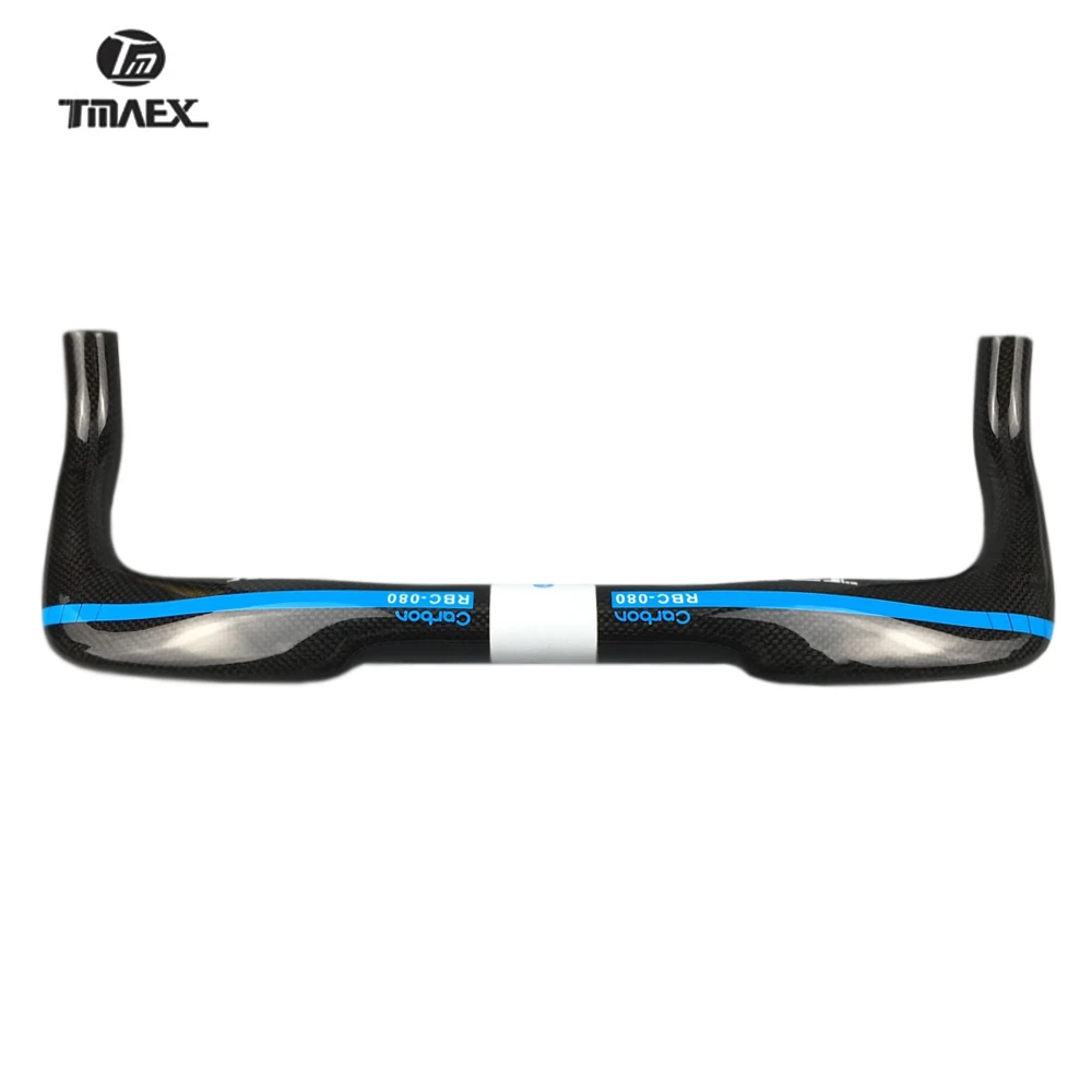 TMAEX полный шоссейный углеродный руль отдых бар TT для велосипеда Запчасти