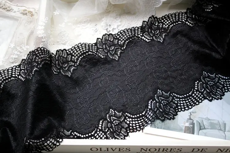 Экспорт толстые эластичные кружевные аксессуары ширина 19 см ручная работа