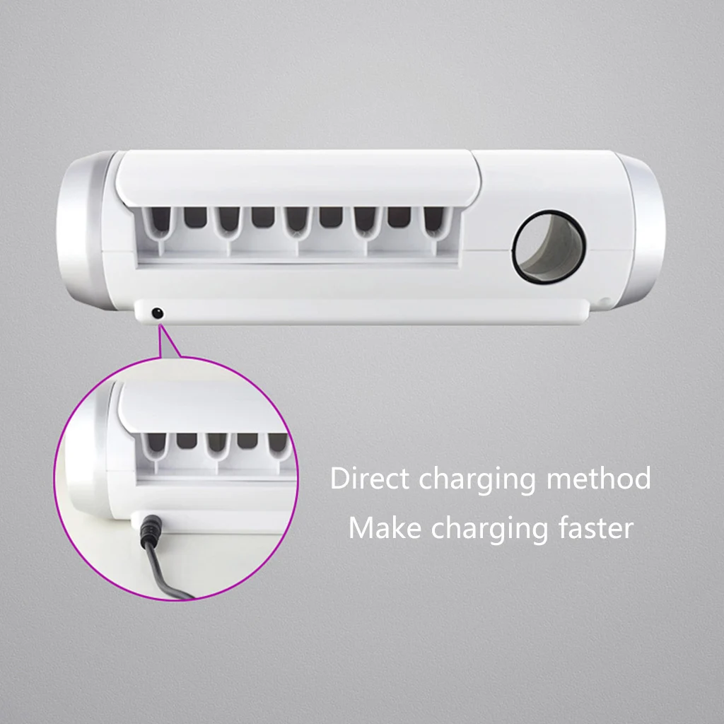 Зарядка через usb УФ-излучение ультрафиолетовой зубная щетка дезинфицирующее Зубная щётка держатель автоматическая Зубная паста соковыжималки диспенсер Главная Ванная комната