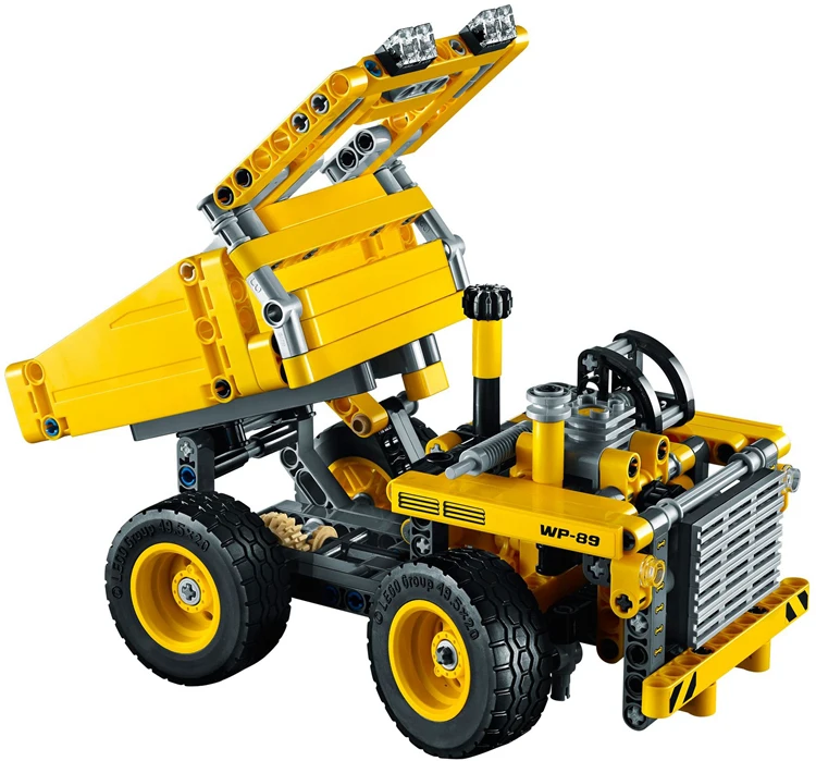 Decool 3363 TECHNIC 2 в 1 горнодобывающие грузовики колесный бульдозер сборные