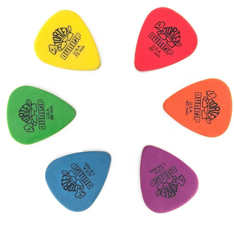 6 шт. Dunlop Tortex Гитара стандартные медиаторы классический посредника 0 5 мм 73 88 1 14 |