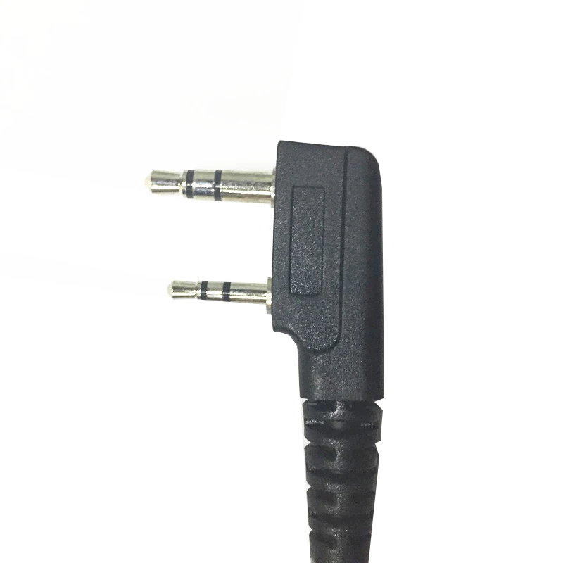 Новинка 2019 Кристальные черные 2PIN наушники для baofeng UV5R UV82 UV6R радиоприемников kenwood